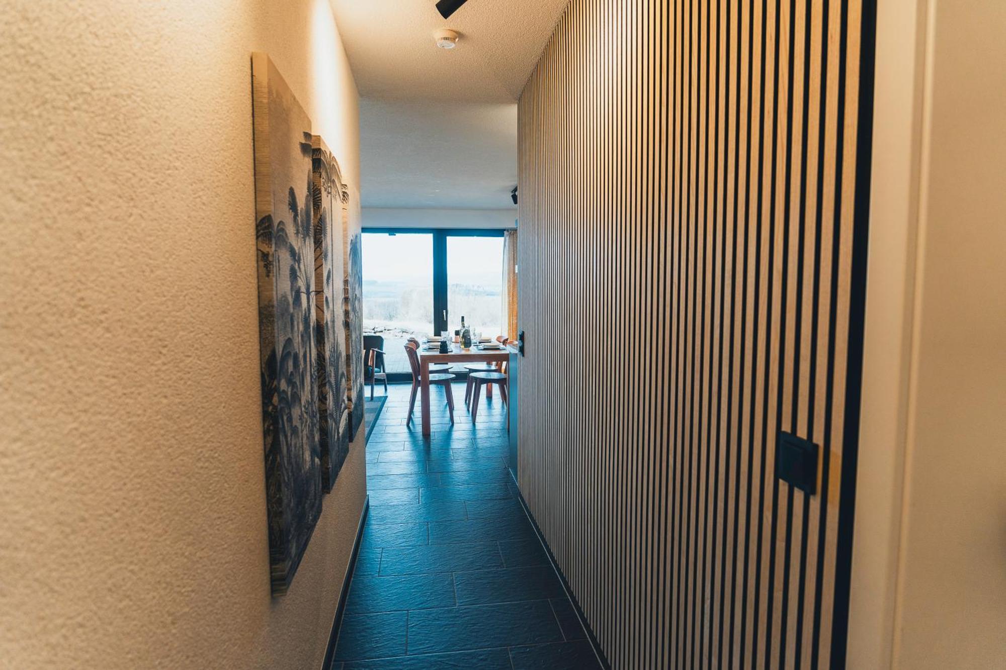 Hunsrueck Valley View Apartment With Cedar Sauna Bruschied Exterior photo